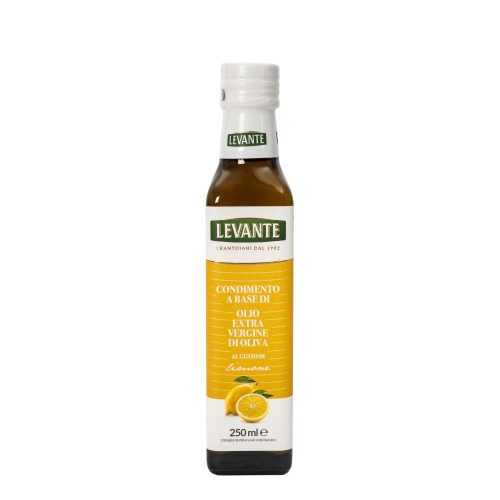 Condimento a base di Olio Extra Vergine di Oliva al gusto di limone - citromos ízesítésű extra szűz olívaolaj 250 ml