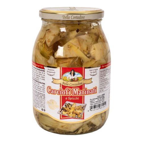 Carciofi Marinati a Spicchi - olasz articsóka darabok olajban 950 gr