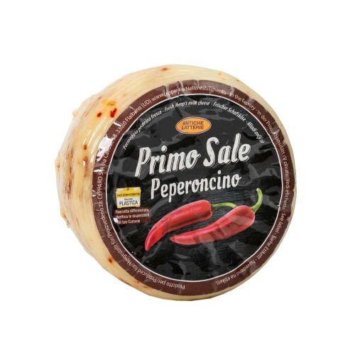 Pecorino Primo Sale Peperoncino -  olasz juhsajt chilivel ízesítve (4500 Ft/kg)